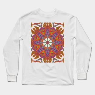 Trident Mandala of Shiva Long Sleeve T-Shirt